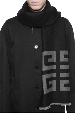 Logo-embroidered scarf, zdjęcie 2 Logo-embroidered scarf od Givenchy